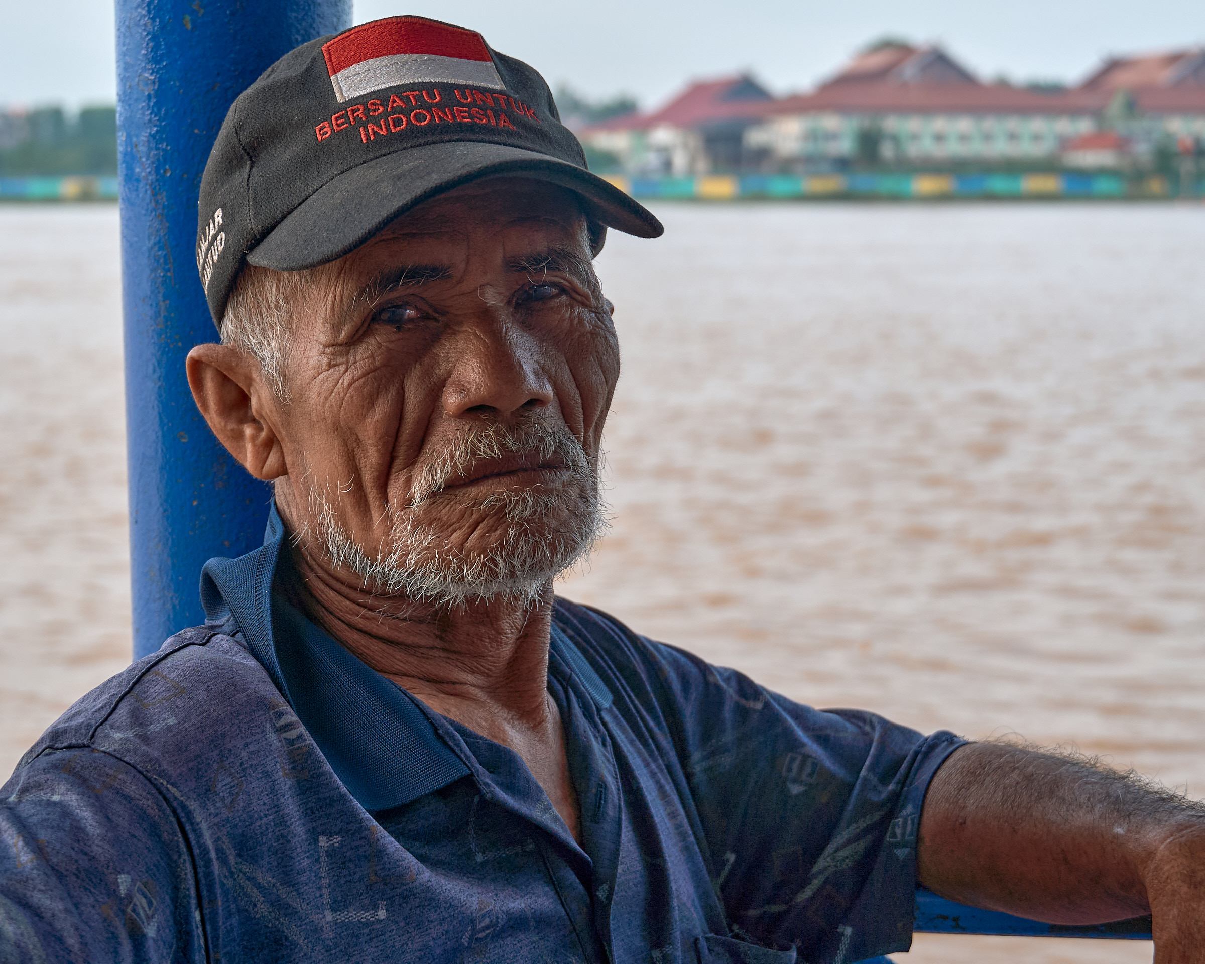Wooden boat operator